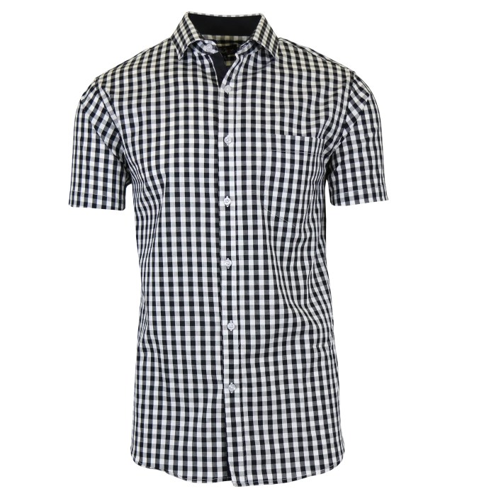 Mens short sleeve dress shirt