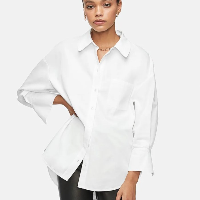 White dress shirt men's wearhouse