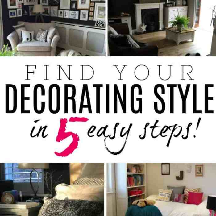 How to determine your home decor style