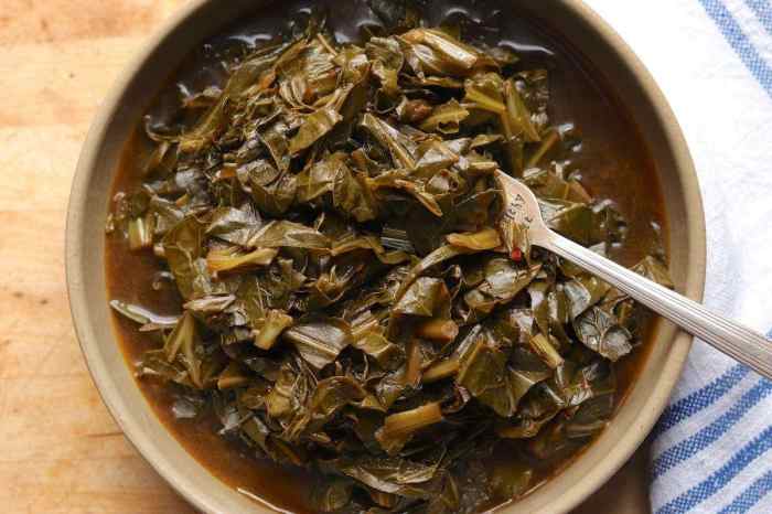 How to cook southern collard green style