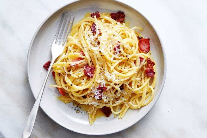 How to cook italian style carbonara