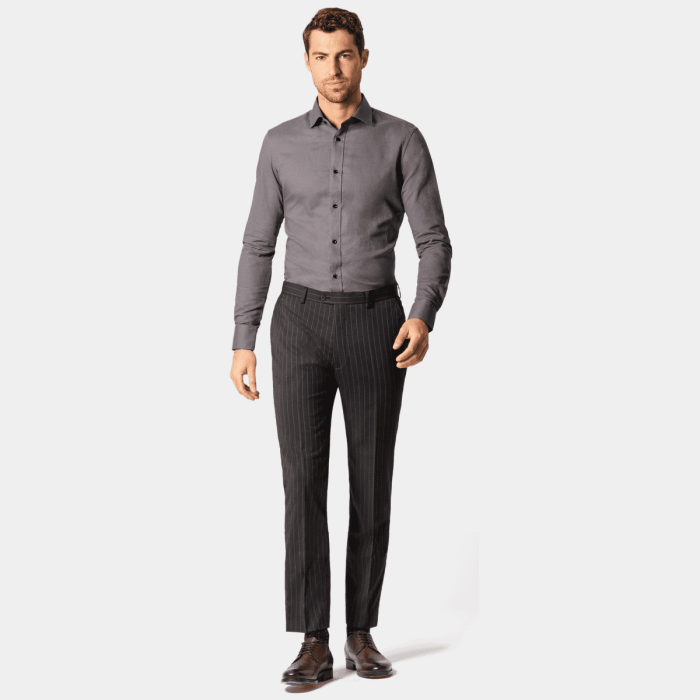 Mens grey dress shirts