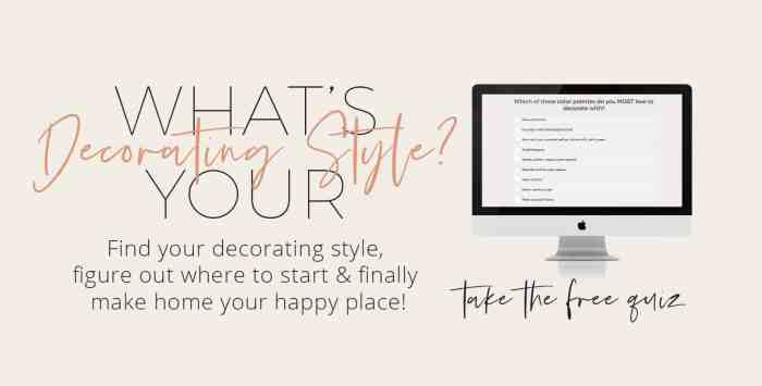 How to find my style for decorating